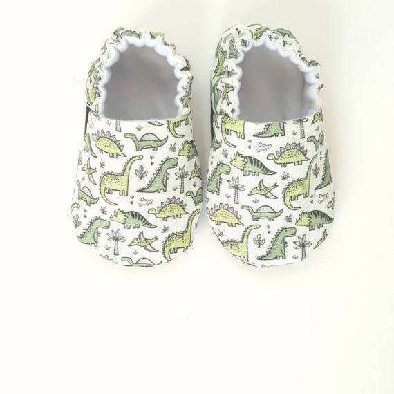 Dinos Organic Baby Shoes Moccs by Weepereas Tiny Quail